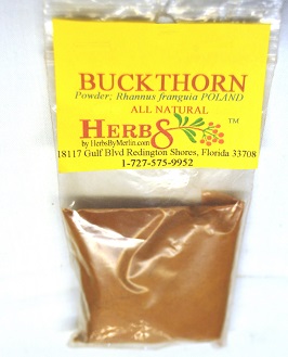 Buckthorn Powder (Rhannus franguia)